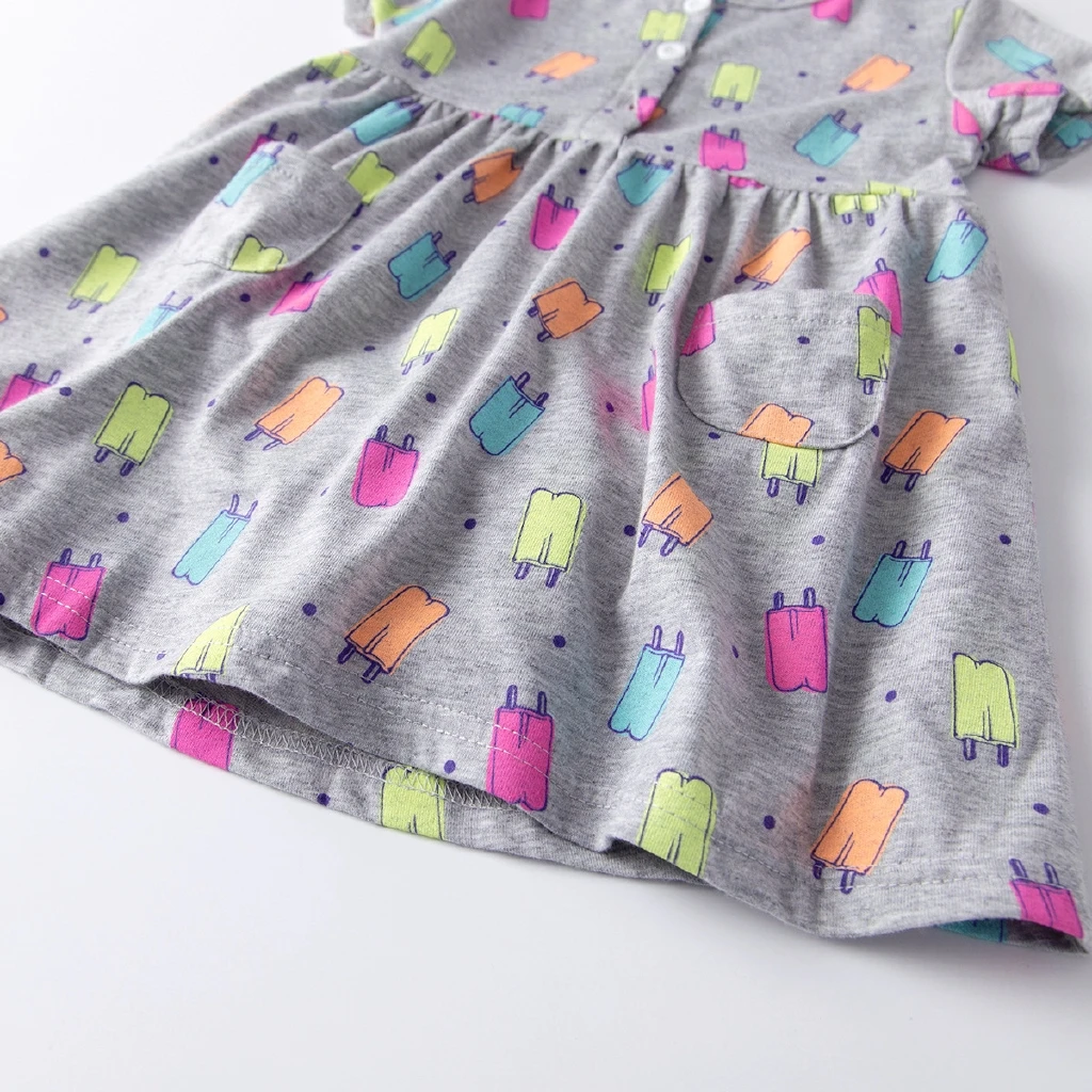 0-24M Baby Girls Cotton Cartoon Popsicle Cute Dress Spring Summer Short Sleeve Kids Thin Clothing
0-24M Baby Girls Cotton Cartoon Popsicle Cute Dress Spring Summer Short Sleeve Kids Thin Clothing
