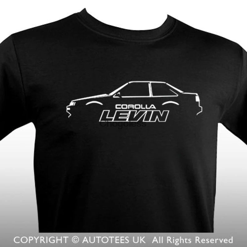 Ретро Toyota Corolla Gt Levin Ae86 2 дверь вдохновленная женской классической Jdm футболка |