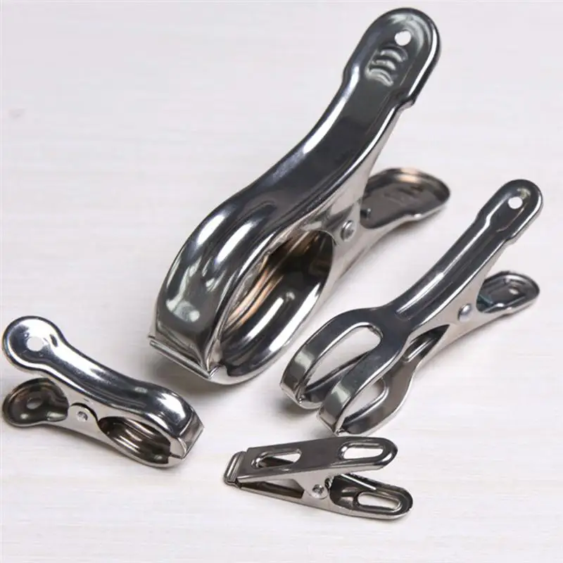 12PCS Stainless Steel Clothes Pegs Multi Purpose Metal Quilt Clips Sturdy Heavy Spring Quilt Clip for Home Use (Silver)
12PCS Stainless Steel Clothes Pegs Multi Purpose Metal Quilt Clips Sturdy Heavy Spring Quilt Clip for Home Use (Silver)