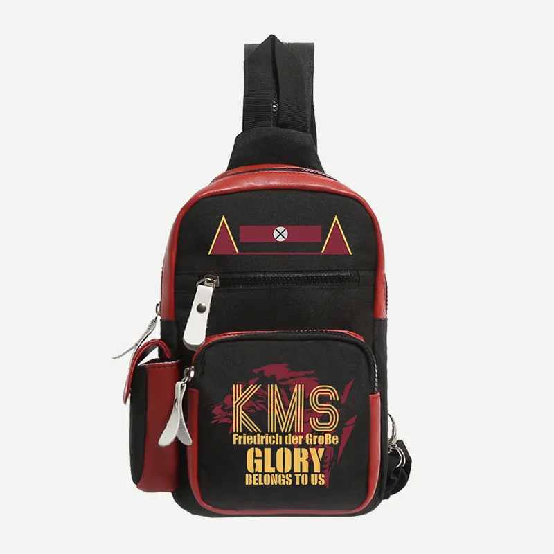 Azur Lane Cosplay KMS Friedrich Der Grobe Cosplay Oxford Chest Bag Crossbody Messenger Student School Shoulder Travel Gifts
Azur Lane Cosplay KMS Friedrich Der Grobe Cosplay Oxford Chest Bag Crossbody Messenger Student School Shoulder Travel Gifts