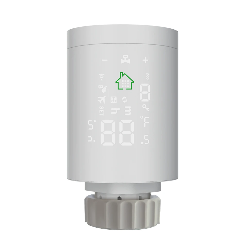 Умный привод радиатора Tuya ZIGBEE3.0, программируемый термостатический клапан радиатора, регулятор температуры, голосовое управление
Умный привод радиатора Tuya ZIGBEE3.0, программируемый термостатический клапан радиатора, регулятор температуры, голосовое управление
