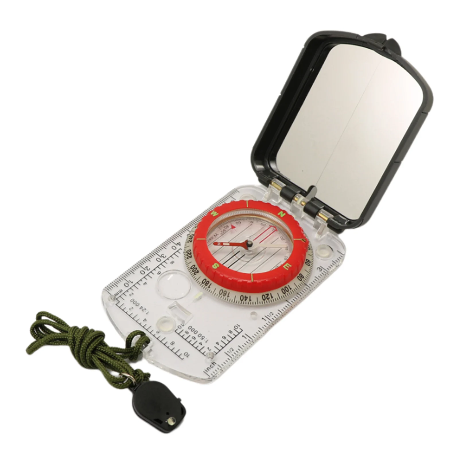 Pocket Compass Scale Multifunctional Map Ruler Clinometer Survival Navigation Mountaineering
Pocket Compass Scale Multifunctional Map Ruler Clinometer Survival Navigation Mountaineering