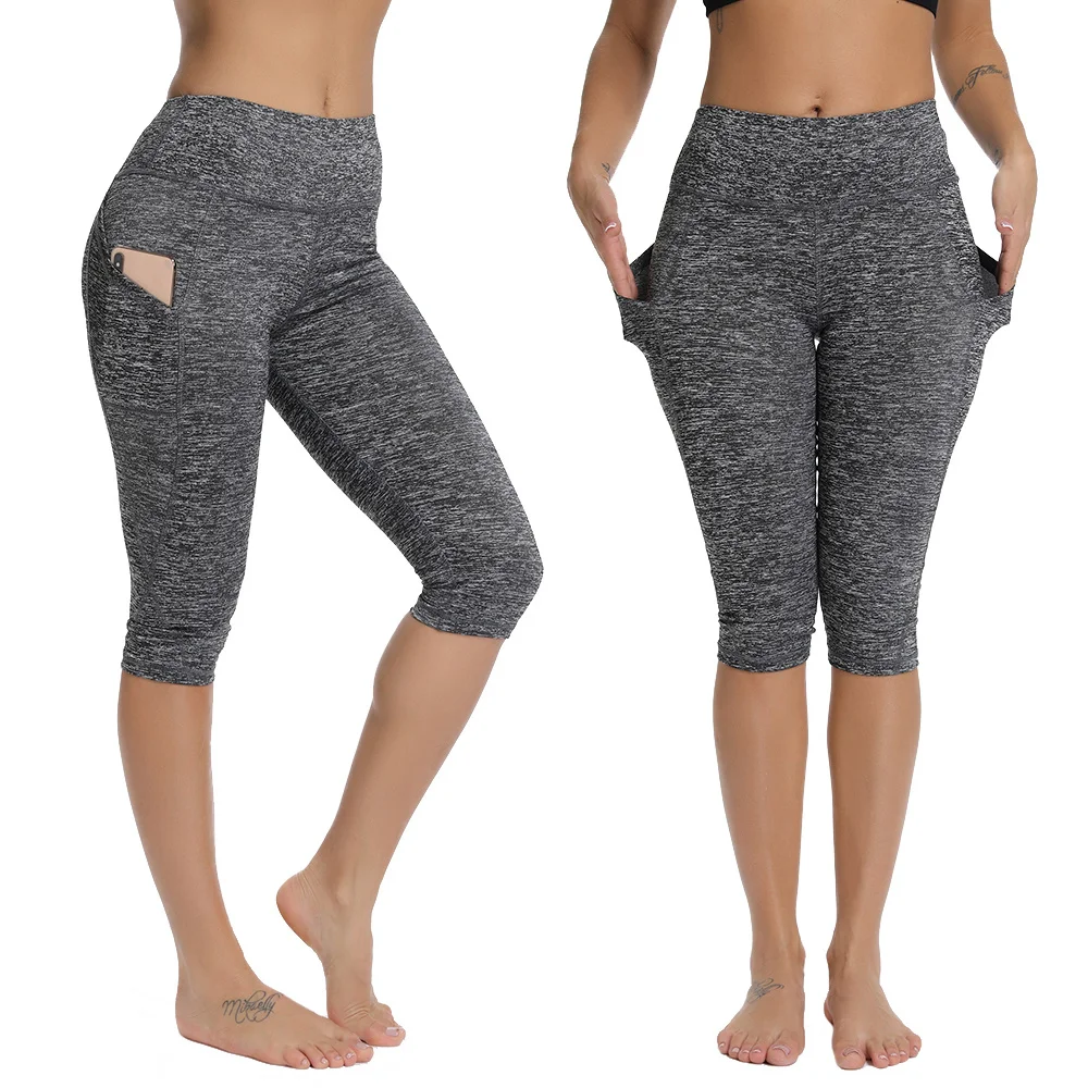 High Waist Workout Calf-length Yoga Running Leggings Push Up Leggins Sport Women Fitness Yoga Pants With Pockets Gym Girl Tights 
High Waist Workout Calf-length Yoga Running Leggings Push Up Leggins Sport Women Fitness Yoga Pants With Pockets Gym Girl Tights