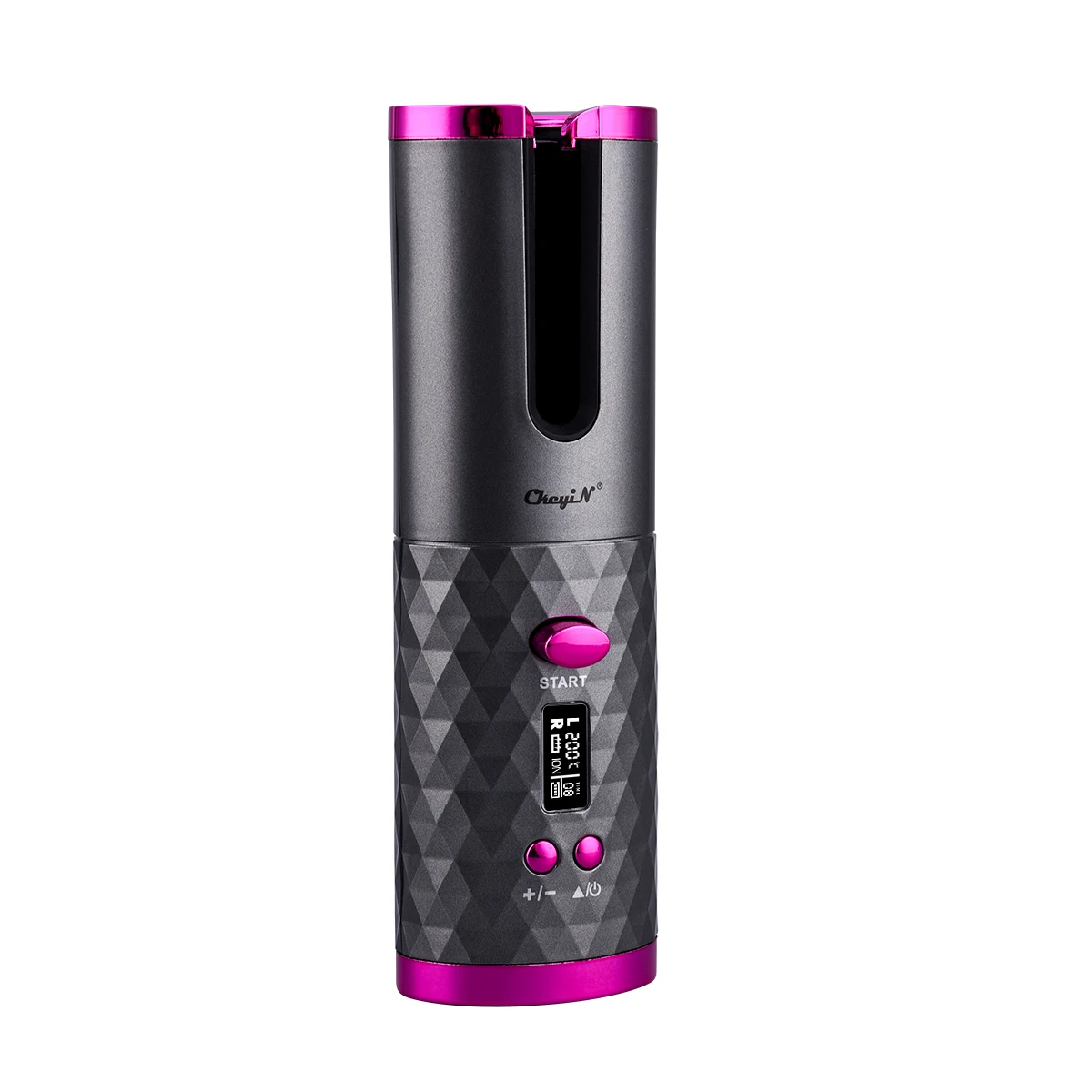 Rechargeable Automatic Hair Curler Hair Styling Tools Cordless Portable with Temperature Adjustable Curling Iron with LCD
Rechargeable Automatic Hair Curler Hair Styling Tools Cordless Portable with Temperature Adjustable Curling Iron with LCD
