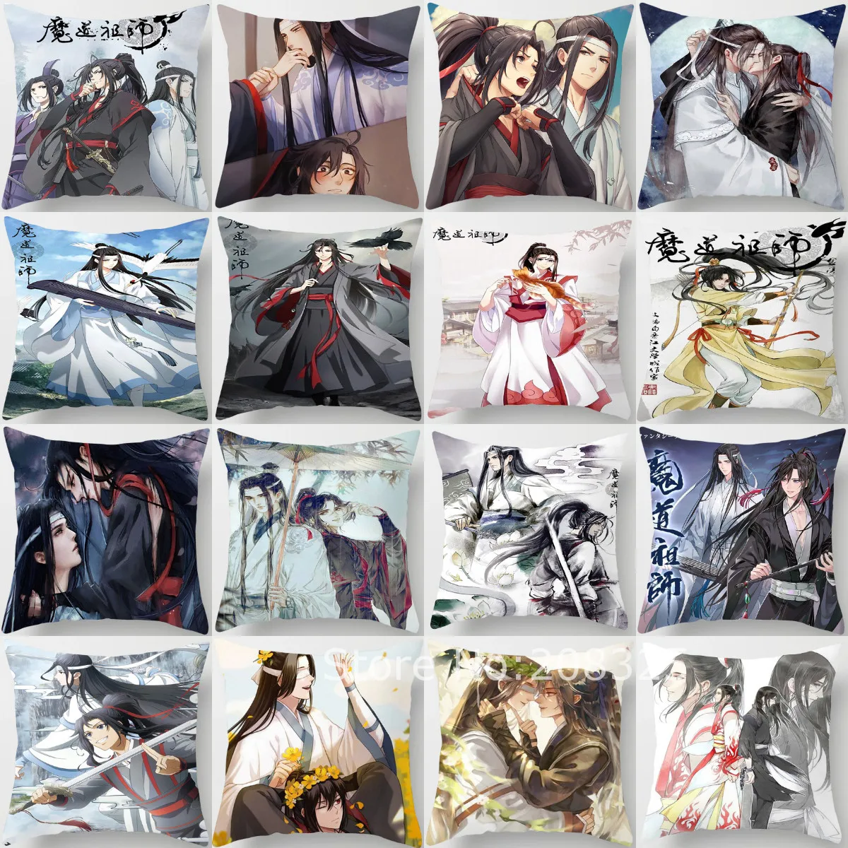 ZENGIA Mo Dao Zu Shi Cushion Cover For Living Room Anime Decorative Throw Pillow Cover For Sofa/Home Decoration Pillow case
ZENGIA Mo Dao Zu Shi Cushion Cover For Living Room Anime Decorative Throw Pillow Cover For Sofa/Home Decoration Pillow case