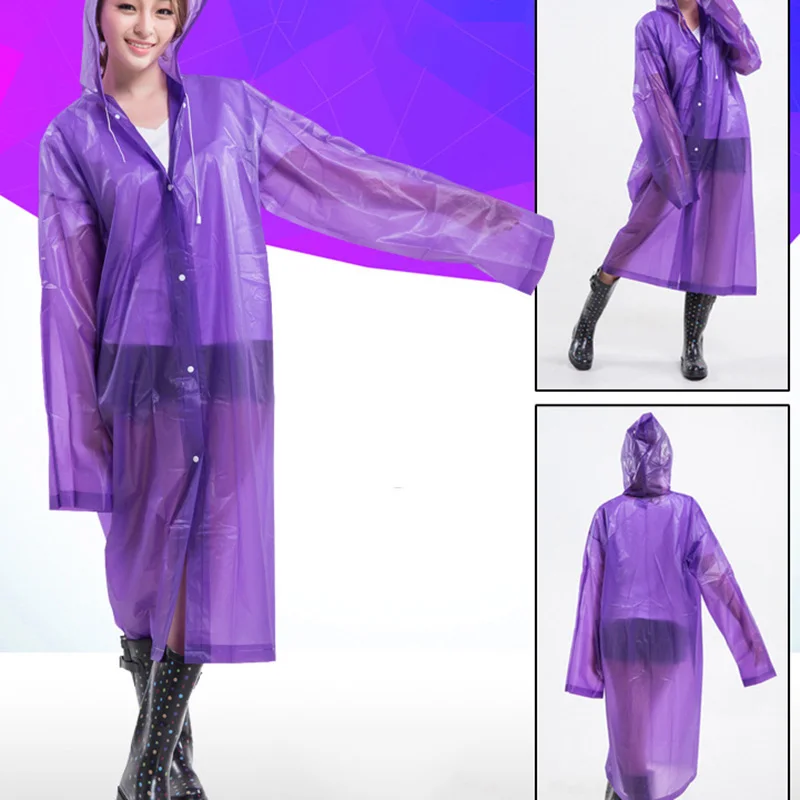 Portable Raincoat Adults EVA Rain Poncho with Hoods and Sleeves For Men And Women Outdoor Portable Rainwear
Portable Raincoat Adults EVA Rain Poncho with Hoods and Sleeves For Men And Women Outdoor Portable Rainwear