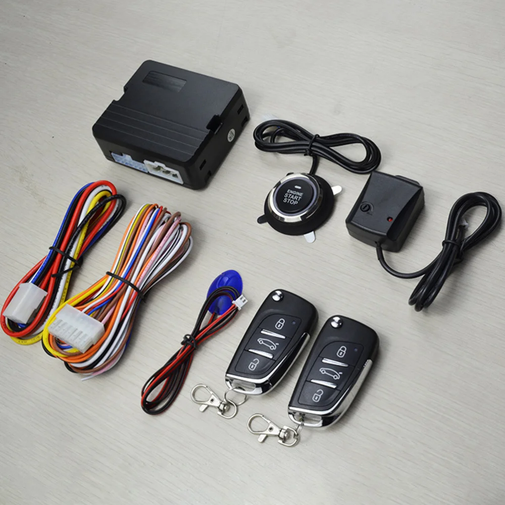 Burglar Alarm One Button Engine Start Car Auto Vehicle Vibration Alarm System Ignition Push 12V Starter Stop Auto
Burglar Alarm One Button Engine Start Car Auto Vehicle Vibration Alarm System Ignition Push 12V Starter Stop Auto