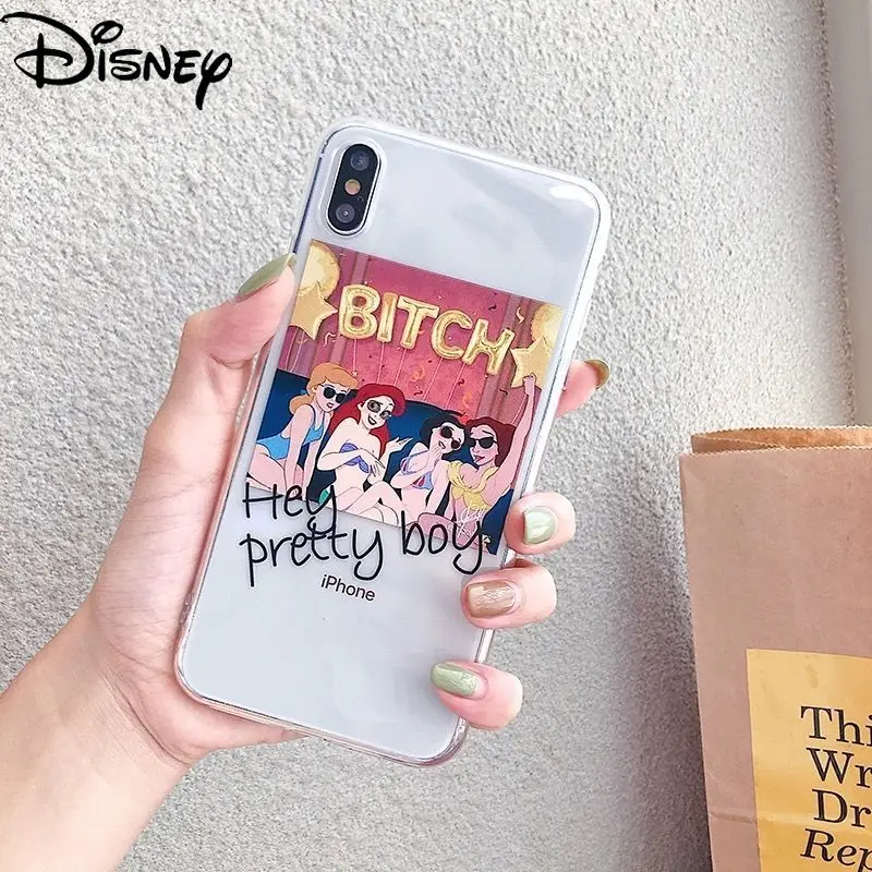 Disney princess funny creative cute lady phone case for iPhone 6S/7/8P/SE/X/XR/XS/XSMAX/11/12Pro/12mini/11PROMAX phone cover
Disney princess funny creative cute lady phone case for iPhone 6S/7/8P/SE/X/XR/XS/XSMAX/11/12Pro/12mini/11PROMAX phone cover