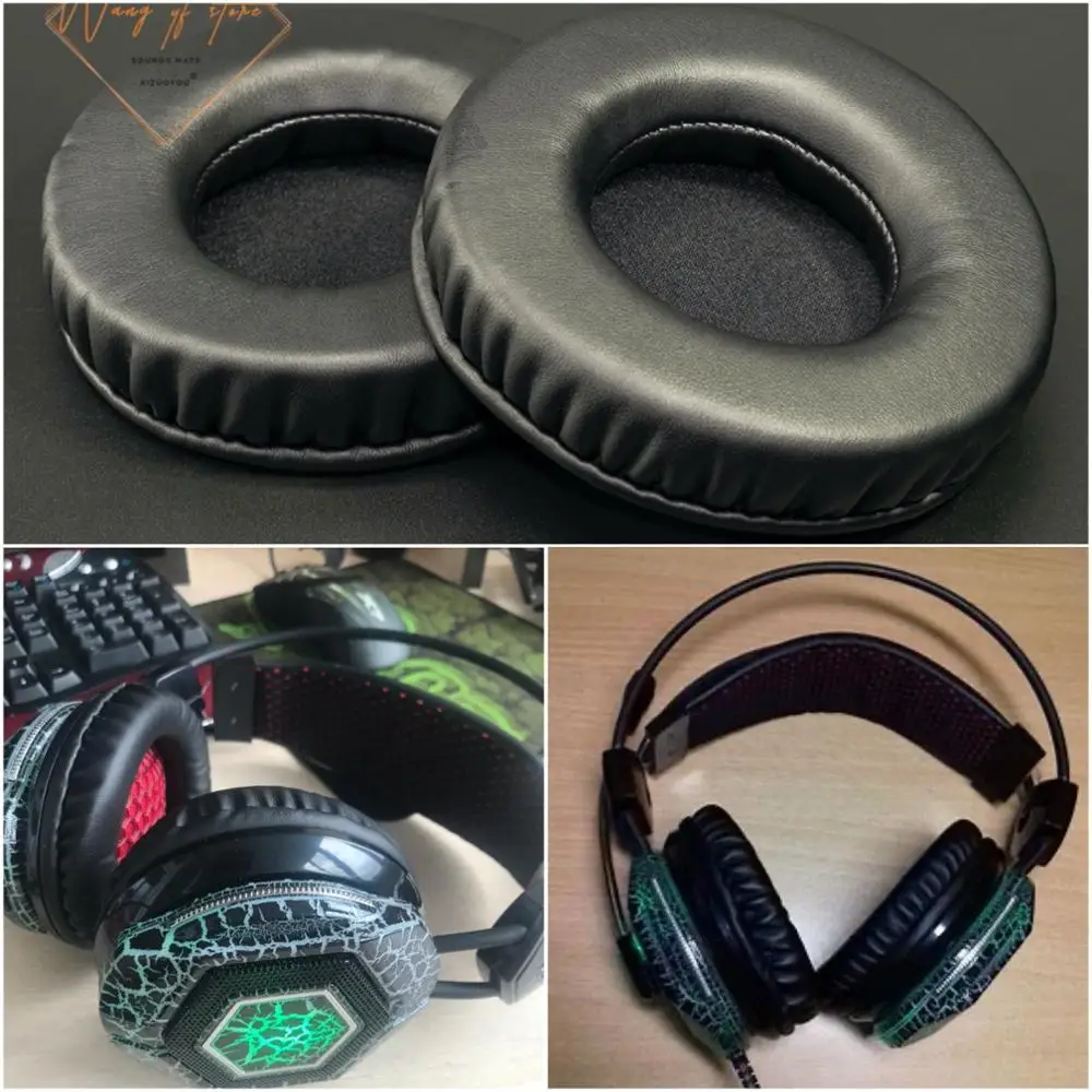 

Soft Leather Ear Pads Foam Cushion EarMuff For Oklick HS-L500G TOXIC Headphone Perfect Quality, Not Cheap Version