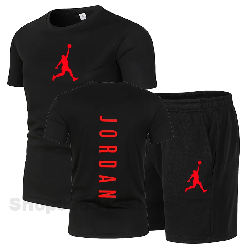 2021 Summer Jordan-23 Printed Short Sleeve streetwear Men's T-shirt Set 2-piece Men's Sportswear Suit Basketball Sports Fitness
2021 Summer Jordan-23 Printed Short Sleeve streetwear Men's T-shirt Set 2-piece Men's Sportswear Suit Basketball Sports Fitness