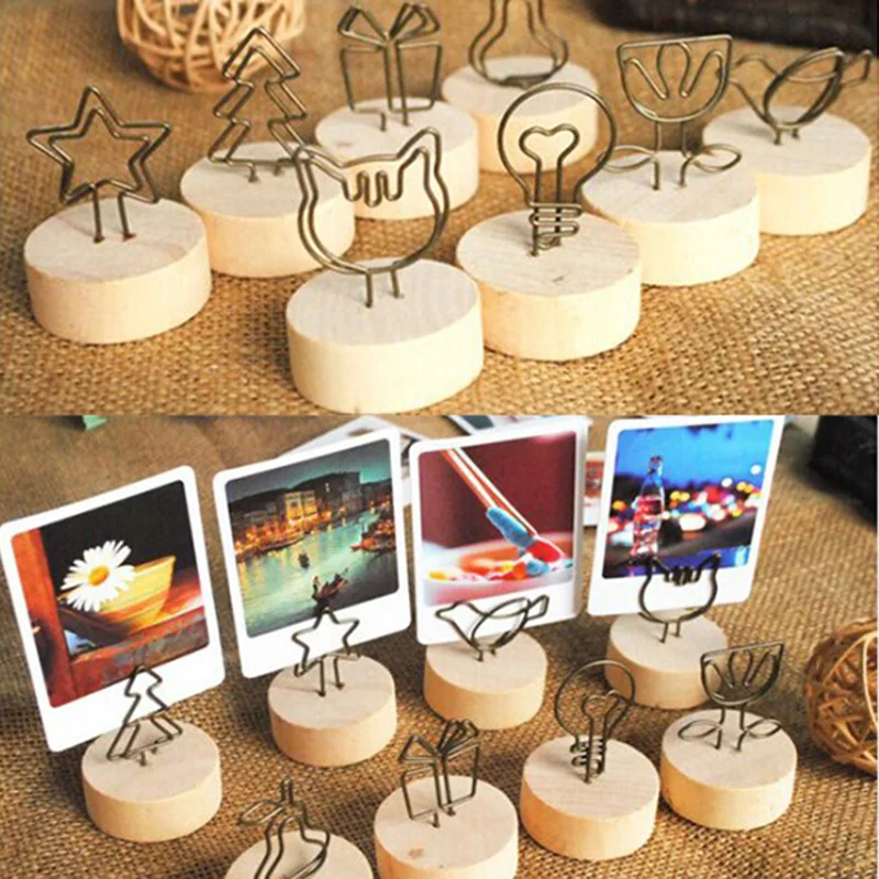 4CM Creative Round Wooden Iron Photo Clip Memo Name Card Pendant Furnishing Articles Picture Frame DIY Family Photo Decoration
4CM Creative Round Wooden Iron Photo Clip Memo Name Card Pendant Furnishing Articles Picture Frame DIY Family Photo Decoration