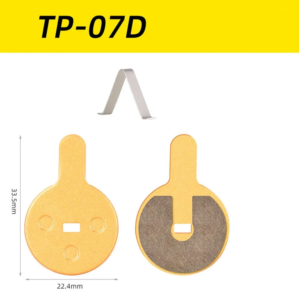 TOOPRE Bicycle Hydraulic Disc Brake Pads Copper-based All Metal MTB Road Bike Disc Brake Pads Cycling Spare Parts Accessories
TOOPRE Bicycle Hydraulic Disc Brake Pads Copper-based All Metal MTB Road Bike Disc Brake Pads Cycling Spare Parts Accessories
