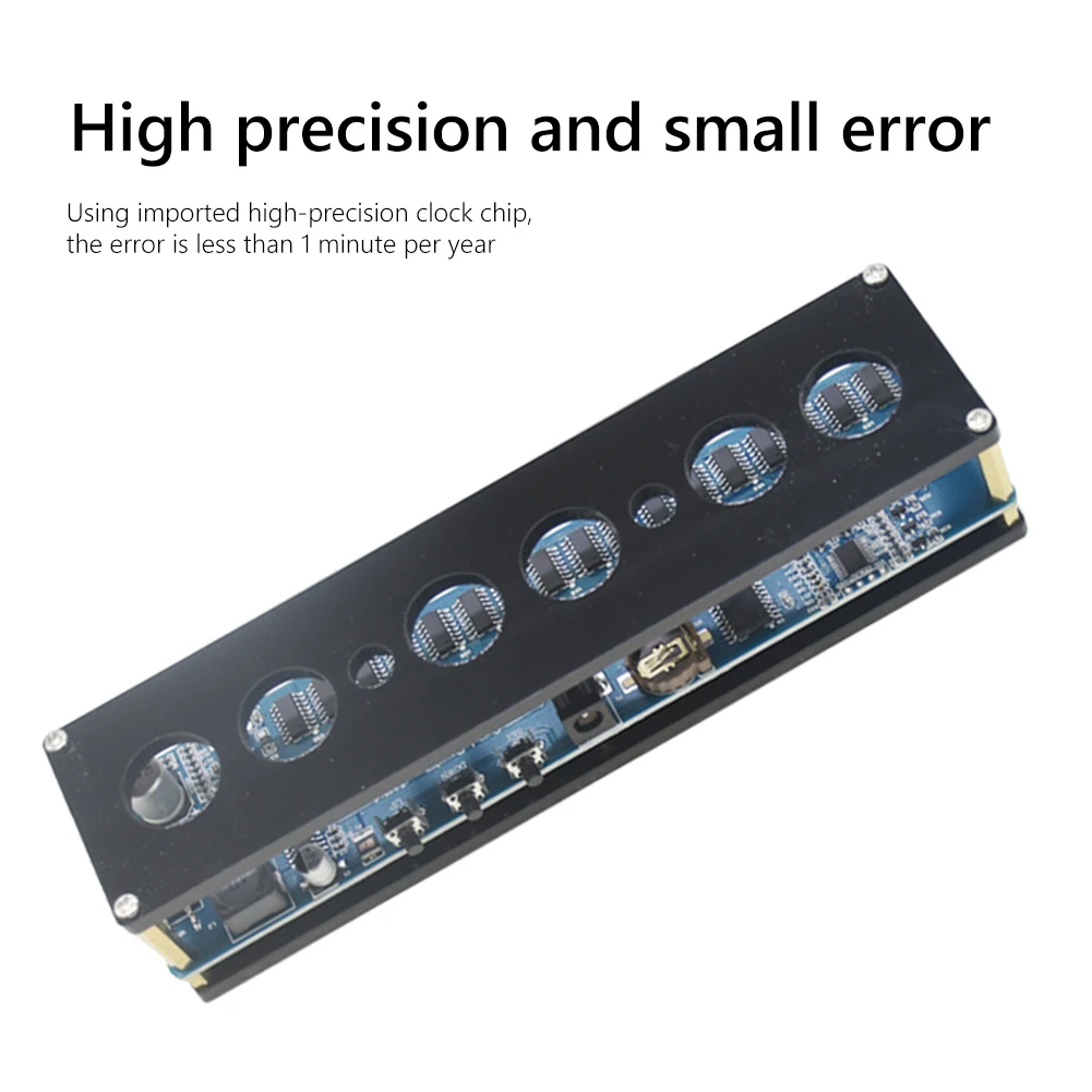 3 Types IN14 12V Nixie Tube RGB LED Transparent/Black Acrylic Shell Nixie Tube Digital Clock Module Circuit Board with Shell
3 Types IN14 12V Nixie Tube RGB LED Transparent/Black Acrylic Shell Nixie Tube Digital Clock Module Circuit Board with Shell