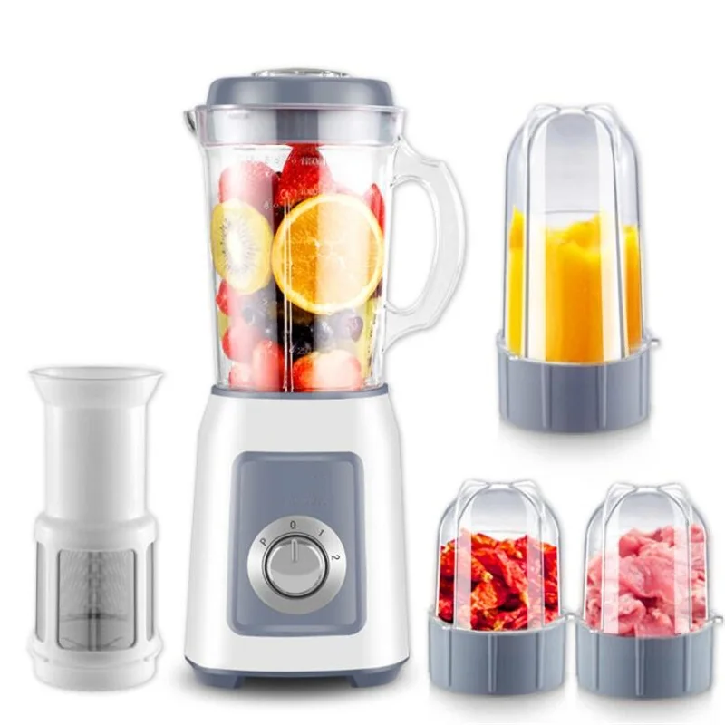 

220V Electric Multi Household Juicer Food Mixing Machine 4 In 1 Meat Grinder Soybean Milk Blender EU/US/AU/UK Plug