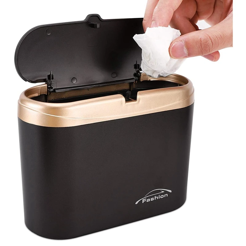 Car Trash Can with Lid Trash Bin Dustbin Garbage Organizer Holder Small Trash Wastebasket Container for Car, SUV
Car Trash Can with Lid Trash Bin Dustbin Garbage Organizer Holder Small Trash Wastebasket Container for Car, SUV