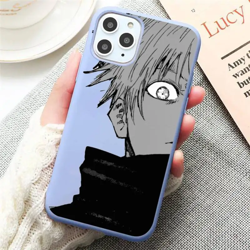 Jujutsu Kaisen Anime Gojo Satoru Phone Case Candy Color Blue for iPhone 11 12 pro XS MAX 8 7 6 6S Plus X 5S SE 2020 XR
Jujutsu Kaisen Anime Gojo Satoru Phone Case Candy Color Blue for iPhone 11 12 pro XS MAX 8 7 6 6S Plus X 5S SE 2020 XR