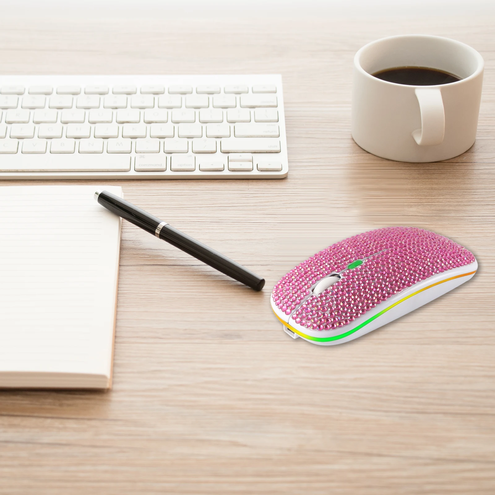 Bluetooth 5.0+2.4G Dual-mode Wireless Mouse Rechargeable Diamond-studded Silent Ergonomic Mause Ultra-thin Mice For Laptop PC
Bluetooth 5.0+2.4G Dual-mode Wireless Mouse Rechargeable Diamond-studded Silent Ergonomic Mause Ultra-thin Mice For Laptop PC