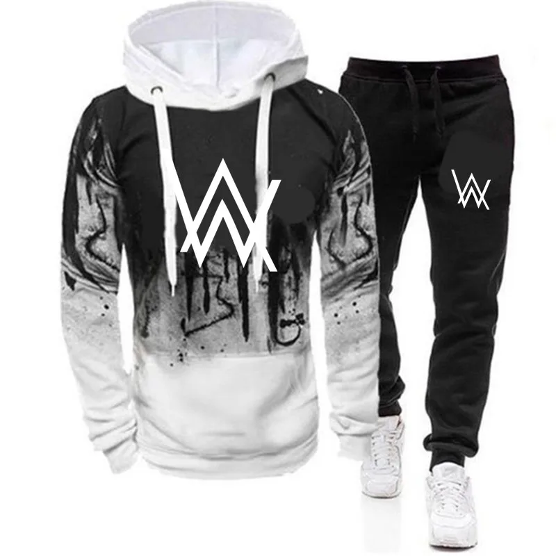 Tracksuit Men's Winter Warm Hooded Sweatshirt Alan Walker Pullover Hoodie Sportwear+Casual pants Men Clothes Jogger Suit hombre
Tracksuit Men's Winter Warm Hooded Sweatshirt Alan Walker Pullover Hoodie Sportwear+Casual pants Men Clothes Jogger Suit hombre