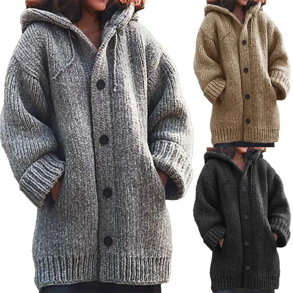 Coat of angora Women Cardigans Sweater Solid Loose Knitwear Single Breasted Casual Knit Cardigan Outwear Winter Jacket Coat
Coat of angora Women Cardigans Sweater Solid Loose Knitwear Single Breasted Casual Knit Cardigan Outwear Winter Jacket Coat