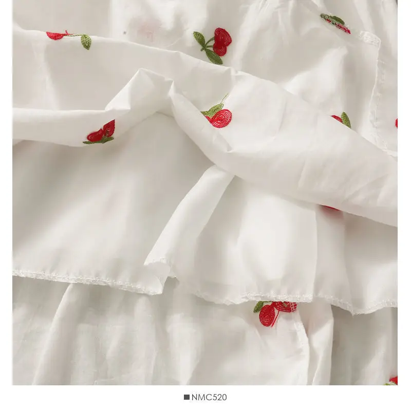 Strawberry Dress Kawaii Embroidery Puff Sleeve Dress Women Vintage A-line White Square Neck Beach Dresses 2021 Korean Clothes
Strawberry Dress Kawaii Embroidery Puff Sleeve Dress Women Vintage A-line White Square Neck Beach Dresses 2021 Korean Clothes