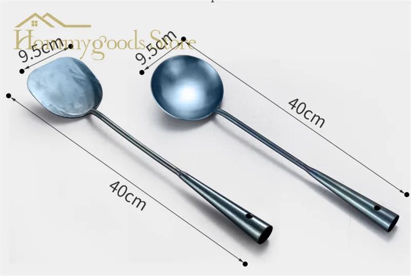 Handmade Durable Portable iron Non stick Turner Ladle Food Wok Spatula Spoon Kitchen Tools Cooking Utensil Cookware utensils
Handmade Durable Portable iron Non stick Turner Ladle Food Wok Spatula Spoon Kitchen Tools Cooking Utensil Cookware utensils