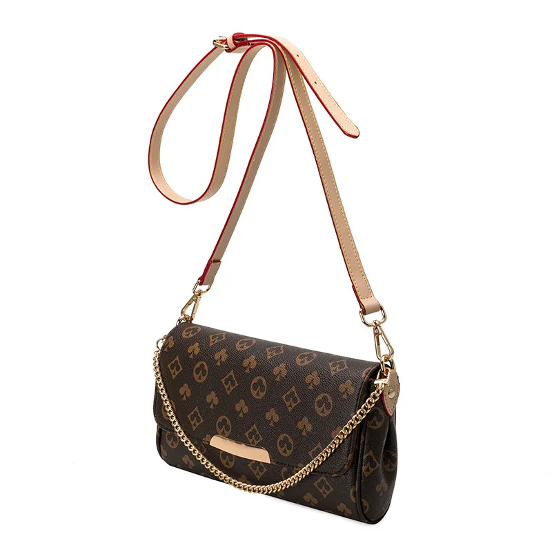2021 New Style Shoulder Bag with Chain Print Baguette Bag for Women Crossbody Bags Luxury Designer Purses Crossbody Handbag
2021 New Style Shoulder Bag with Chain Print Baguette Bag for Women Crossbody Bags Luxury Designer Purses Crossbody Handbag