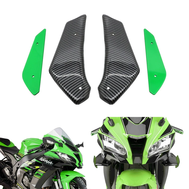 Мотоцикл обтекатель спереди аэродинамический крылышками чехол для Kawasaki ZX-10R 2011 - 2019 & ZX-10 RR 11-19 лобовое стекло крыло обтекатель
Мотоцикл обтекатель спереди аэродинамический крылышками чехол для Kawasaki ZX-10R 2011 - 2019 & ZX-10 RR 11-19 лобовое стекло крыло обтекатель