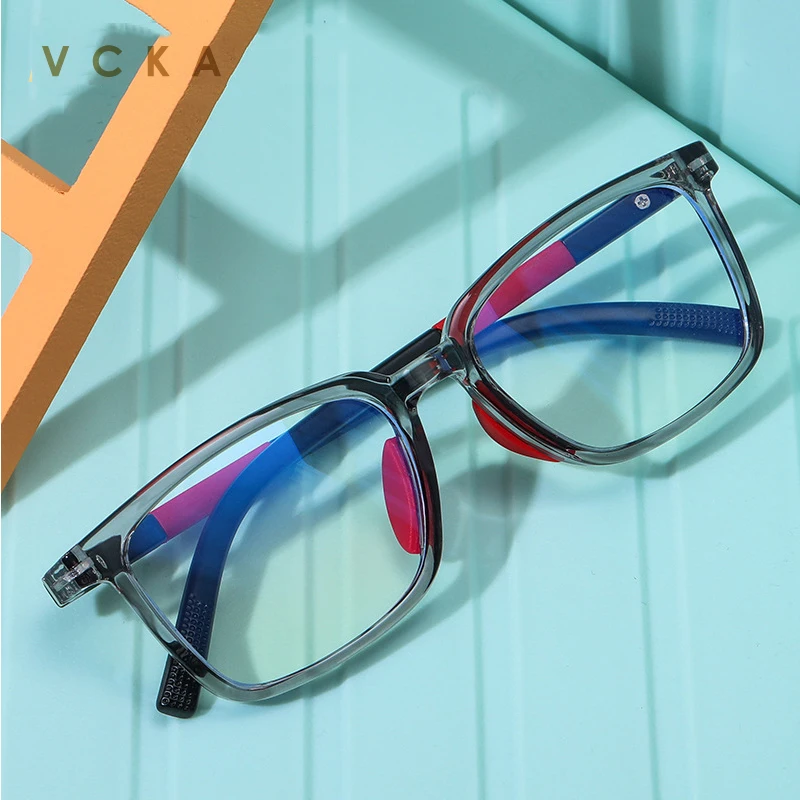 VCKA TR90 Children's Anti-blue Light Glasses Boys And Girls Square comfortable to wear computer Goggles game Students Eyewear
VCKA TR90 Children's Anti-blue Light Glasses Boys And Girls Square comfortable to wear computer Goggles game Students Eyewear