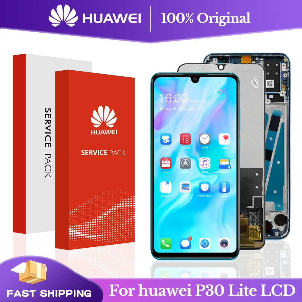 6.15'' Original LCD For HUAWEI P30 Lite Lcd Display Touch Screen Digitizer Assembly For HUAWEI Nova 4e MAR-LX1 LX2 AL01 Display
6.15'' Original LCD For HUAWEI P30 Lite Lcd Display Touch Screen Digitizer Assembly For HUAWEI Nova 4e MAR-LX1 LX2 AL01 Display