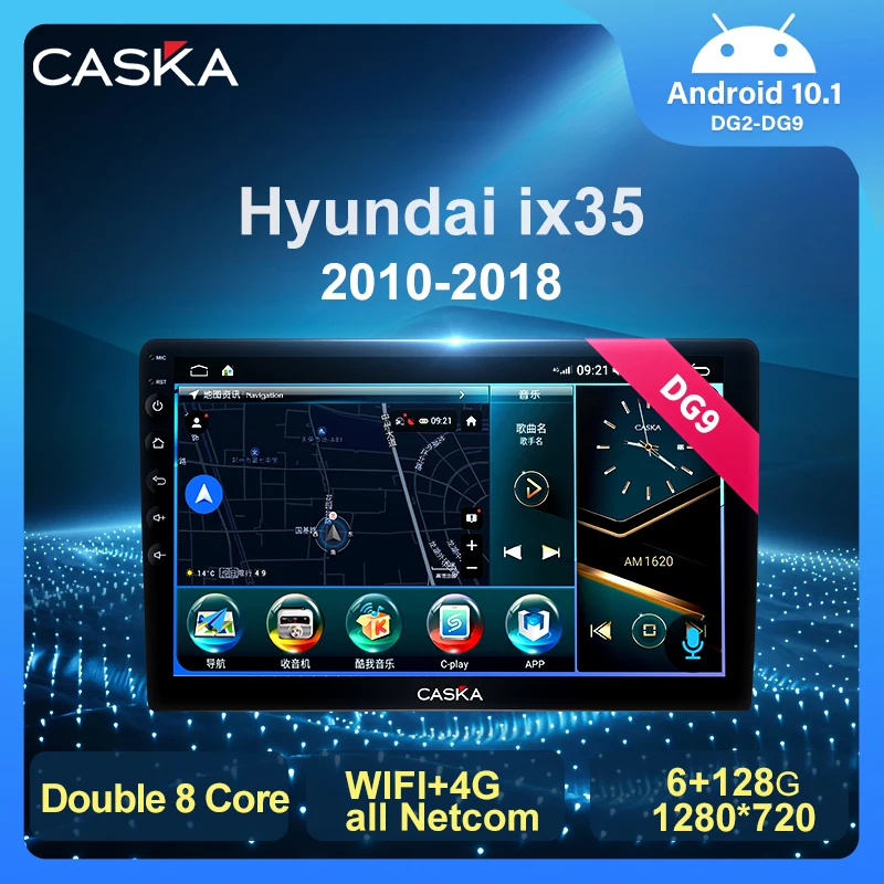 CASKA DG2-9 AI Voice Car Radio 2din Android For Hyundai IX35 2010-2018 Carplay Car Multimedia GPS 2din Autoradio Bluetooth WIFI
CASKA DG2-9 AI Voice Car Radio 2din Android For Hyundai IX35 2010-2018 Carplay Car Multimedia GPS 2din Autoradio Bluetooth WIFI