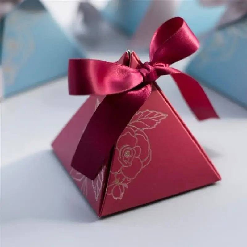 Creative Triangular Gifts Boxes Pyramid Candy Box Wedding Favors Candy Bags For Guests Wedding Decoration Baby Shower Gifts
Creative Triangular Gifts Boxes Pyramid Candy Box Wedding Favors Candy Bags For Guests Wedding Decoration Baby Shower Gifts