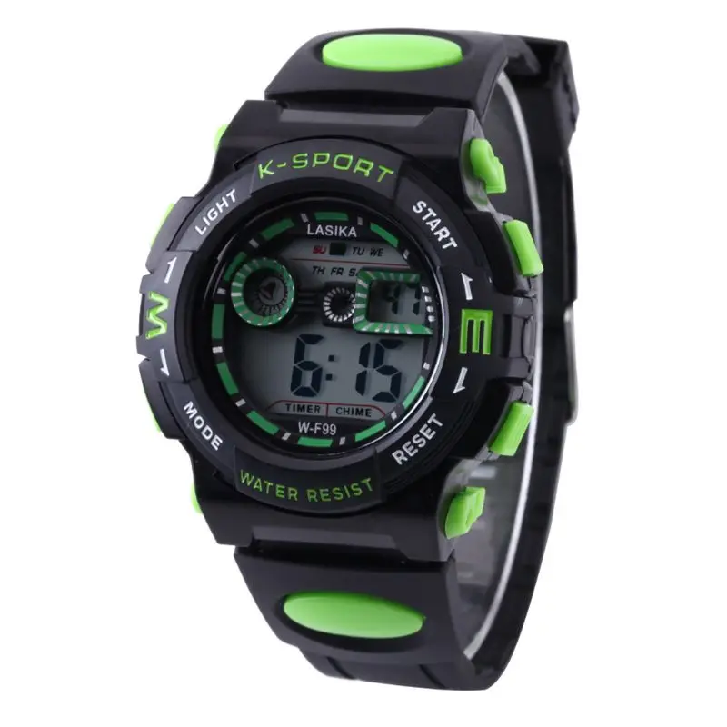 Children Waterproof Sports Outdoor Watch Boys Girls Electronic Digital Watches Kids Birthday Gifts 50PF
Children Waterproof Sports Outdoor Watch Boys Girls Electronic Digital Watches Kids Birthday Gifts 50PF