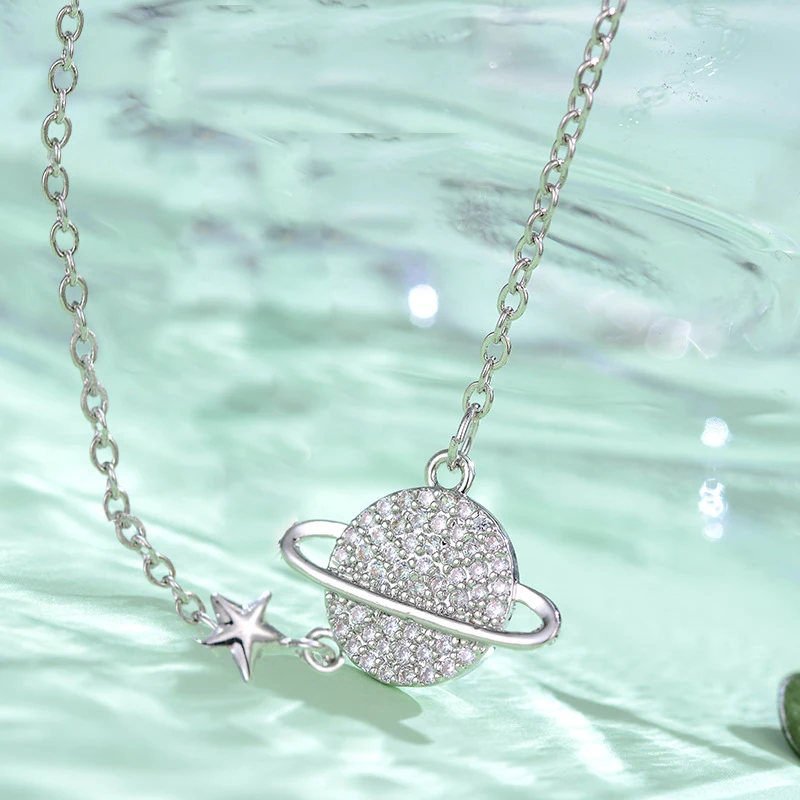 Sodrov Luxury 14gram Silver 925 Necklace 45cm Universe Planet Star Necklace & 25cm Star Back Chain Silver 925 Jewelry Necklace
Sodrov Luxury 14gram Silver 925 Necklace 45cm Universe Planet Star Necklace & 25cm Star Back Chain Silver 925 Jewelry Necklace