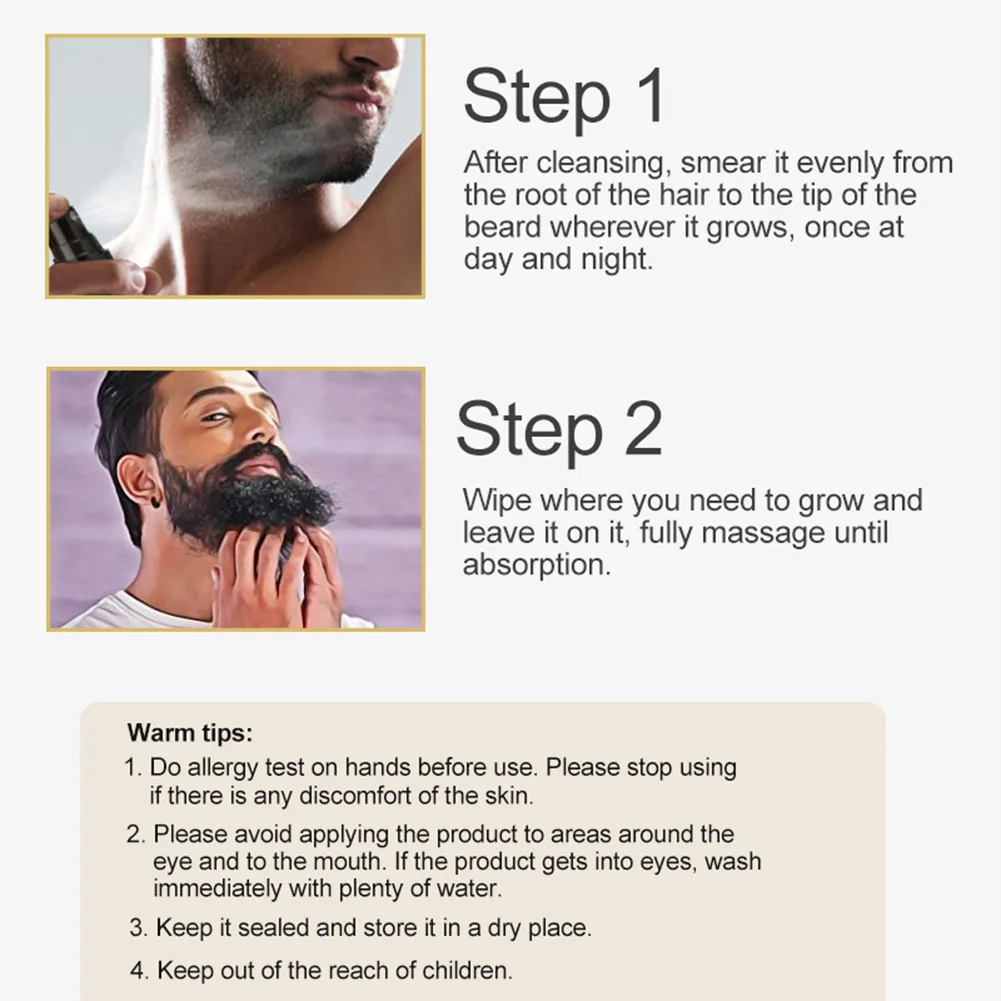 30ml Anti Hair Loss Beard Oil Hair Growth Spray Essential Oil For Men Dry Hair Regeneration Repair Hair Loss Products Growth
30ml Anti Hair Loss Beard Oil Hair Growth Spray Essential Oil For Men Dry Hair Regeneration Repair Hair Loss Products Growth