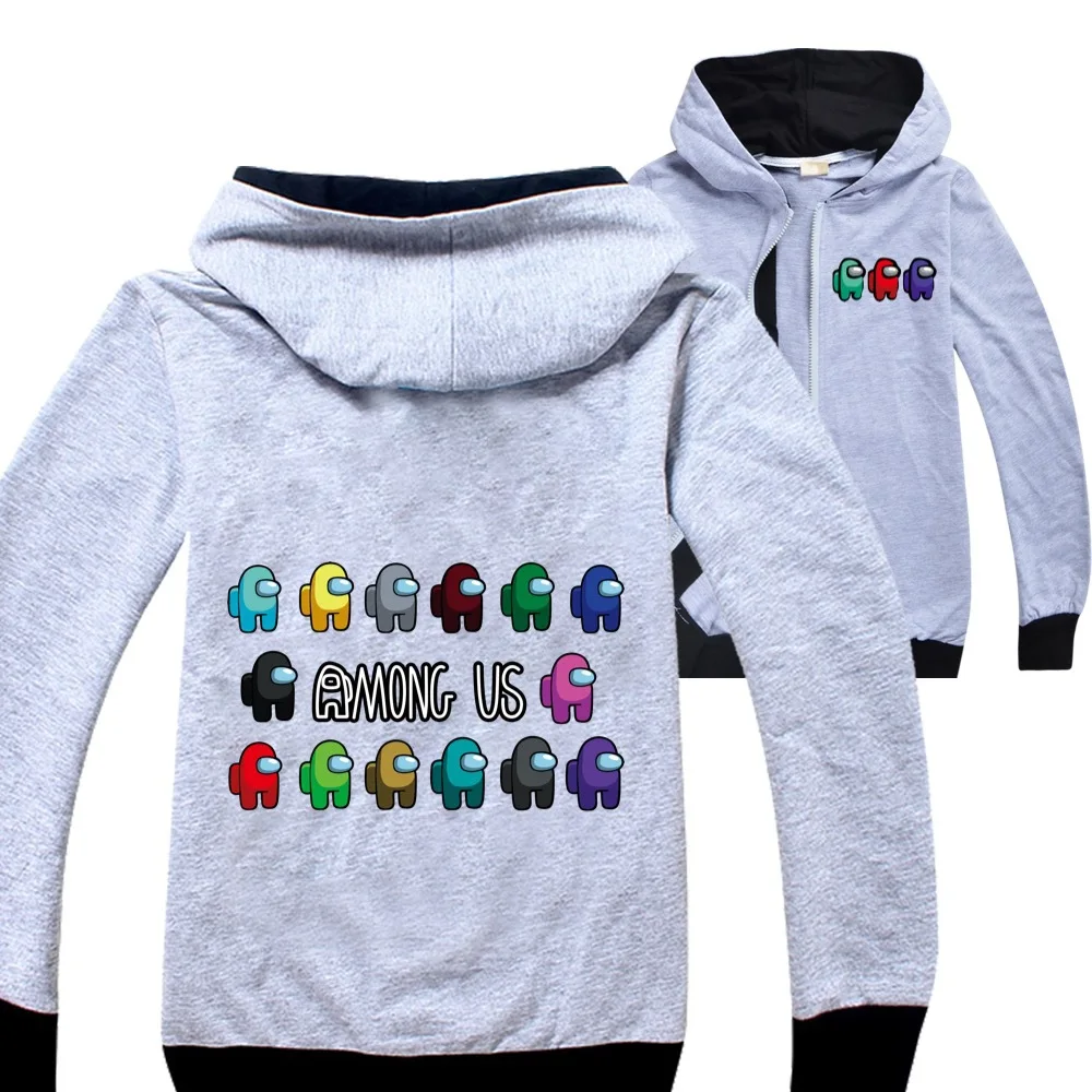 Kids Among Us Costume Autumn Winter Cotton Hoodies Zipper Sweatshirt Birthday Party Clothes for Boys Girls Christmas Jackets
Kids Among Us Costume Autumn Winter Cotton Hoodies Zipper Sweatshirt Birthday Party Clothes for Boys Girls Christmas Jackets