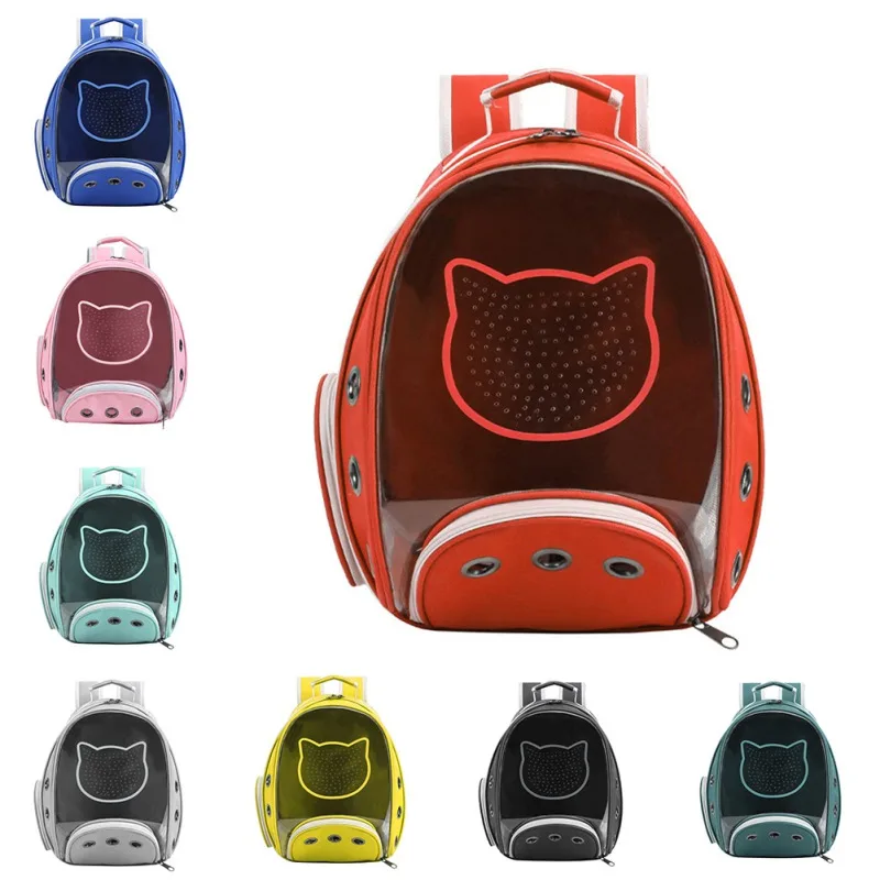 Portable Pet Carrier Bag Breathable Cat Bag Outdoor Travel Backpack for Cat and Dog Transparent Space Pet Backpack Bag for Cat
Portable Pet Carrier Bag Breathable Cat Bag Outdoor Travel Backpack for Cat and Dog Transparent Space Pet Backpack Bag for Cat