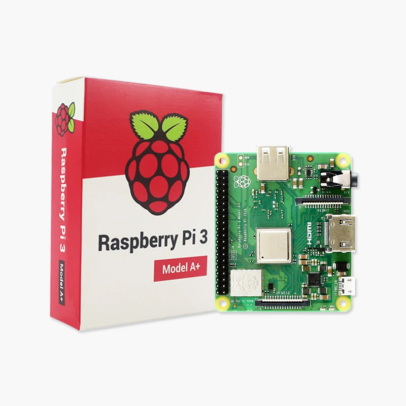 Raspberry Pi 3 Model A + Plus Pi 3A + с 2,4G & 5G WiFi 4,2 Bluetooth 4-ядерный 1,4G CPU
Raspberry Pi 3 Model A + Plus Pi 3A + с 2,4G & 5G WiFi 4,2 Bluetooth 4-ядерный 1,4G CPU