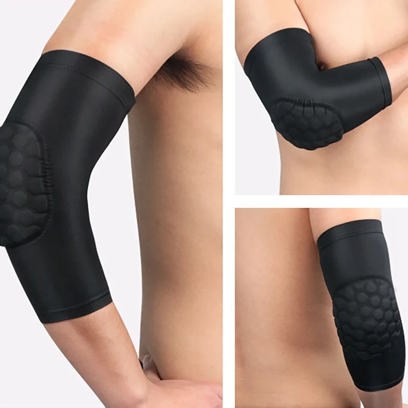 1pc Elbow Pad Protector Anti-slip Elastic Compression Arm Guard Brace Support Sleeve Muscle Pain Relief For Fitness 
1pc Elbow Pad Protector Anti-slip Elastic Compression Arm Guard Brace Support Sleeve Muscle Pain Relief For Fitness
