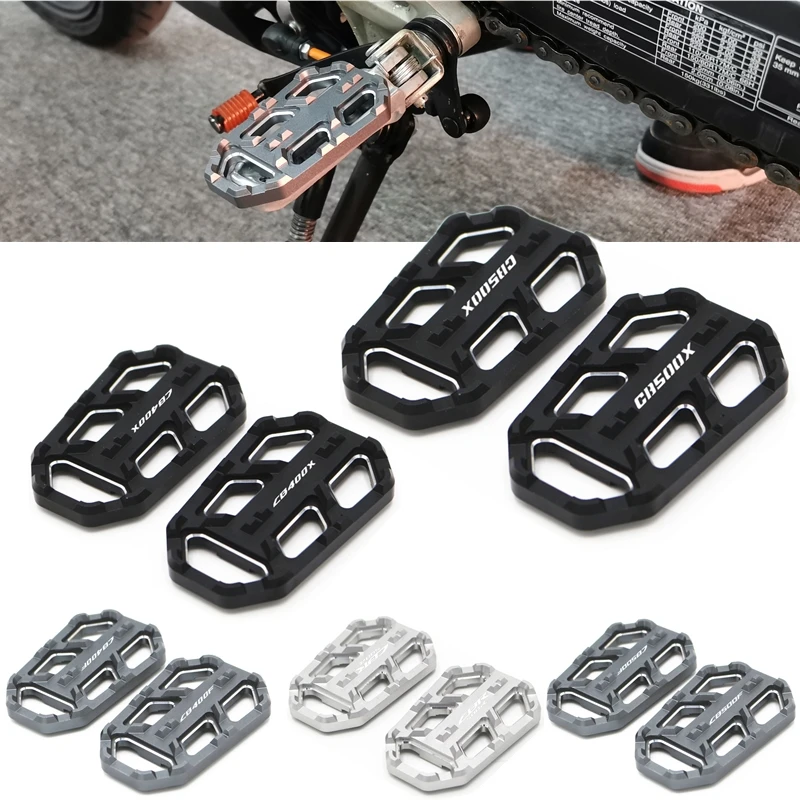 Footpeg CB500X CB400X Footrest Foot Pegs Pedals Foot Rest For Honda CB400F CB400X CB500F CB500X CBR500R LOGO Enlarged Pedal
Footpeg CB500X CB400X Footrest Foot Pegs Pedals Foot Rest For Honda CB400F CB400X CB500F CB500X CBR500R LOGO Enlarged Pedal
