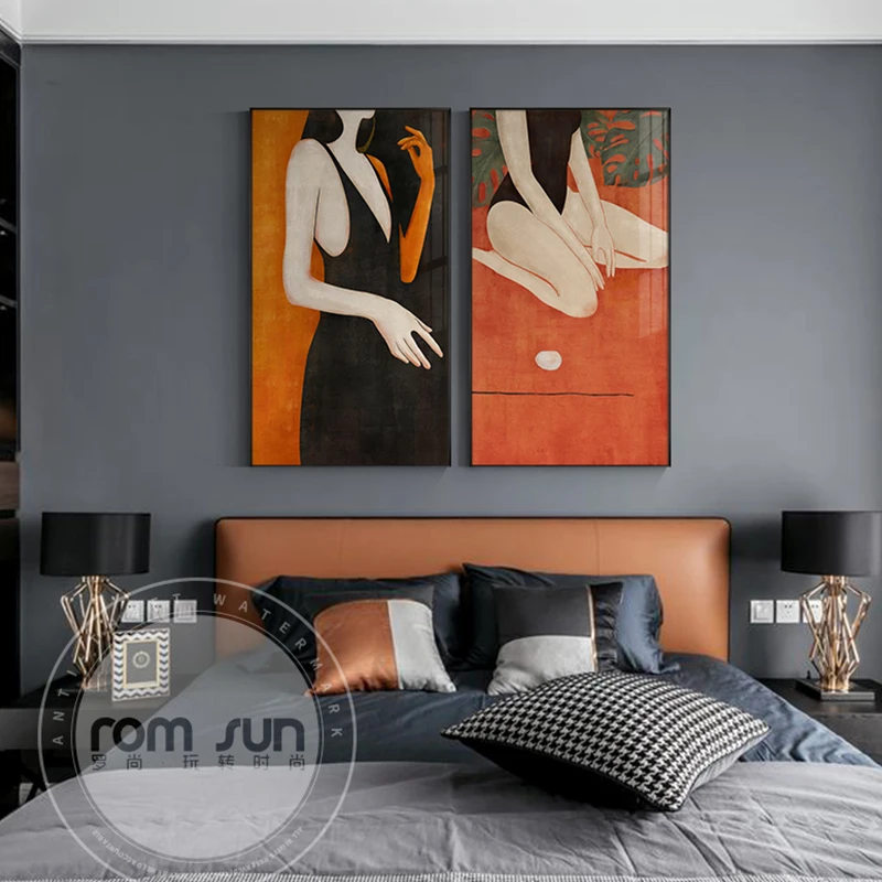 Modern Style Painting Sexy Fashion Girls Without Showing Face Posters and Prints Wall Pictures for Living Room Home Decoration
Modern Style Painting Sexy Fashion Girls Without Showing Face Posters and Prints Wall Pictures for Living Room Home Decoration