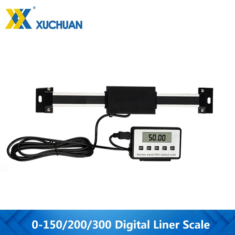 Digital Linear Scale 0-150mm/0-200mm/0-300mm 0.01mm Magnetic Remote Digital Readout Digital Linear Scale External Display
Digital Linear Scale 0-150mm/0-200mm/0-300mm 0.01mm Magnetic Remote Digital Readout Digital Linear Scale External Display