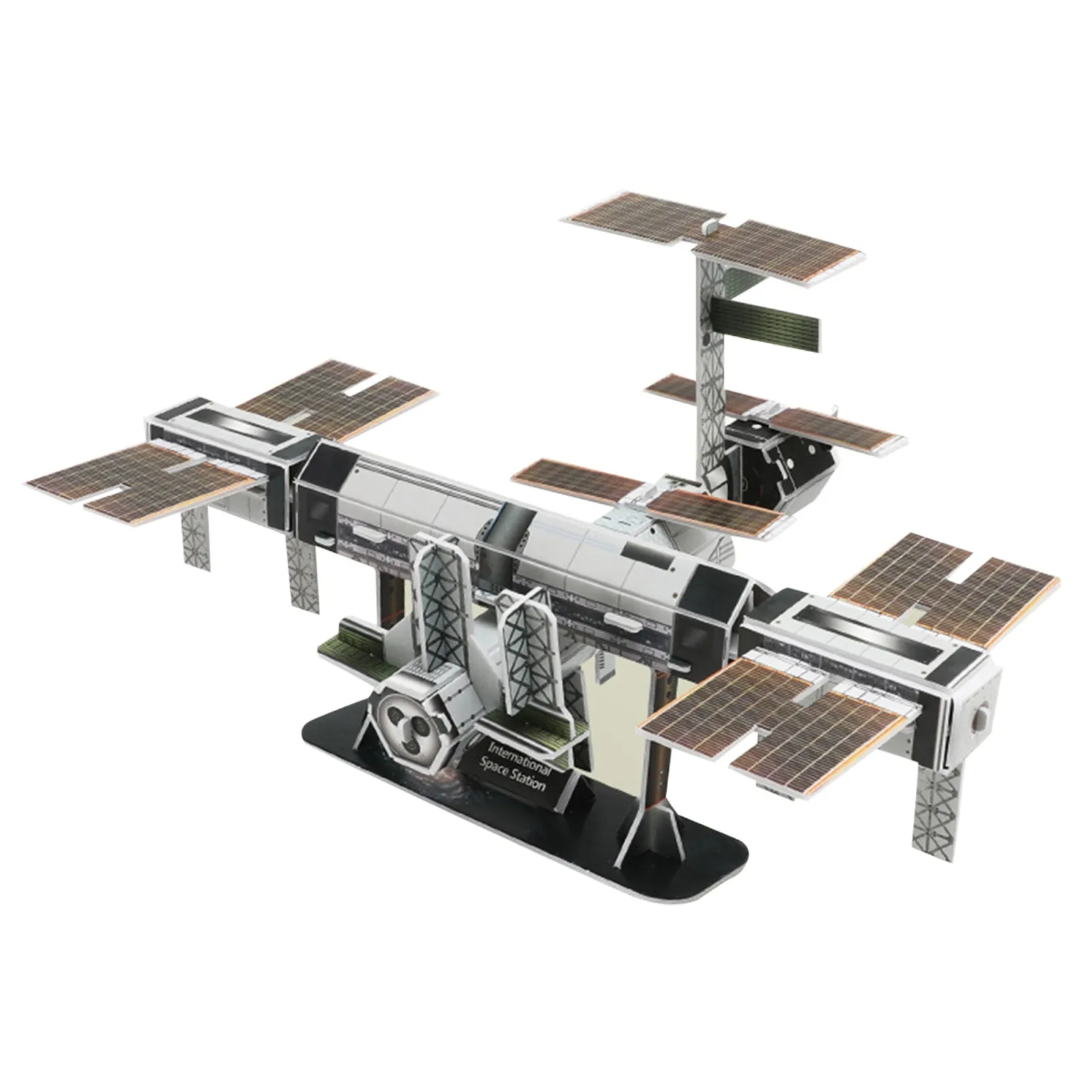 

3d Aerospace The Iss Puzzle Building Cubes Solar System Globe Puzzle Jigsaw Educational Toy Diy Assembled Gift Juego Mesa