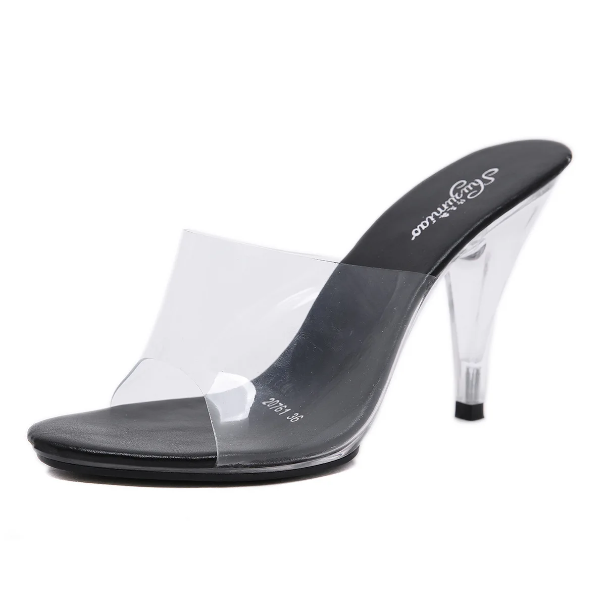 Sexy super high heels 10cm high night club transparent sandals fun shoes simple size shoes
Sexy super high heels 10cm high night club transparent sandals fun shoes simple size shoes