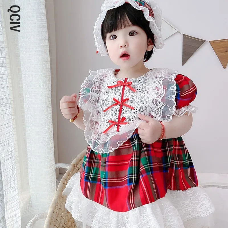 Children's Wear Summer Children's Lolita Princess Skirt Red Plaid Girl's Dress Lace Skirt
Children's Wear Summer Children's Lolita Princess Skirt Red Plaid Girl's Dress Lace Skirt