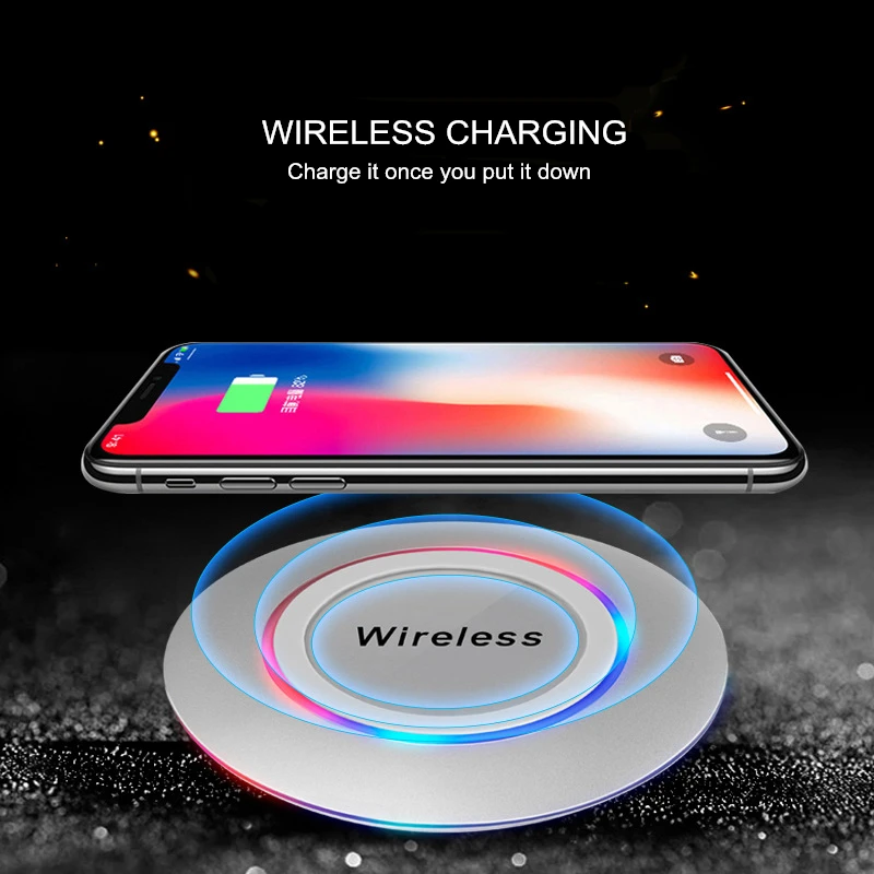 Беспроводное зарядное устройство KQJYS Qi для iPhone X, 8 Plus, умное зарядное устройство для Xiaomi, Huawei, Samsung S9, S8, S7, S6, беспроводное зарядное устройство ... 
Беспроводное зарядное устройство KQJYS Qi для iPhone X, 8 Plus, умное зарядное устройство для Xiaomi, Huawei, Samsung S9, S8, S7, S6, беспроводное зарядное устройство ...