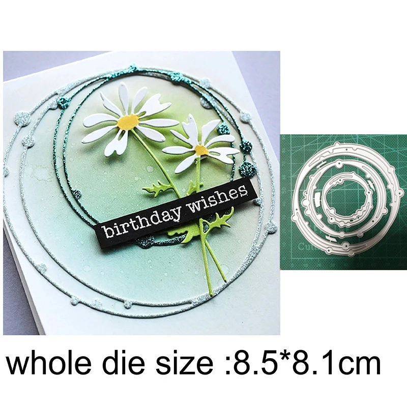 Christmas Wreath Flower Metal Cutting Dies for DIY Scrapbooking Paper and Card Making Decorative Embossing Die Cut Craft dies
Christmas Wreath Flower Metal Cutting Dies for DIY Scrapbooking Paper and Card Making Decorative Embossing Die Cut Craft dies