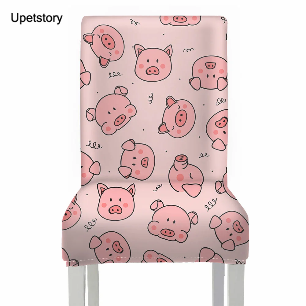 Upetstory Elastic Chair Covers Kawaii Pink Pig Print Spandex Removable Chair Cover Stretch Anti-dirty for Wedding Seat Covers
Upetstory Elastic Chair Covers Kawaii Pink Pig Print Spandex Removable Chair Cover Stretch Anti-dirty for Wedding Seat Covers