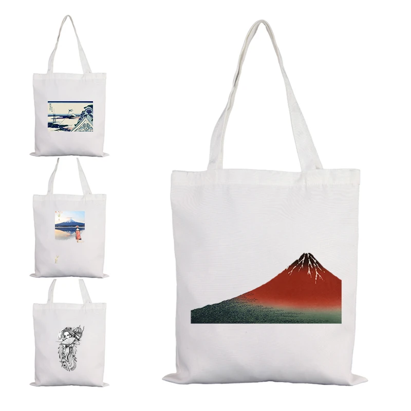 Japan Wave Sun Art Crochet Bag Tote Canvas Bags 2021 Women's Beach Hand Woman Big Shopper Hobo Rainbow With Handle 
Japan Wave Sun Art Crochet Bag Tote Canvas Bags 2021 Women's Beach Hand Woman Big Shopper Hobo Rainbow With Handle