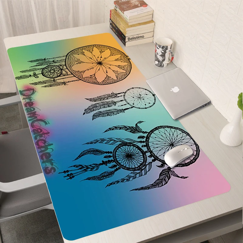 The Dream Catcher Mandala XL Mouse Mats Anime Mause Pad Kawaii Desk Mat Gaming Accessories Keyboards Computer Non-slip Mausepad
The Dream Catcher Mandala XL Mouse Mats Anime Mause Pad Kawaii Desk Mat Gaming Accessories Keyboards Computer Non-slip Mausepad