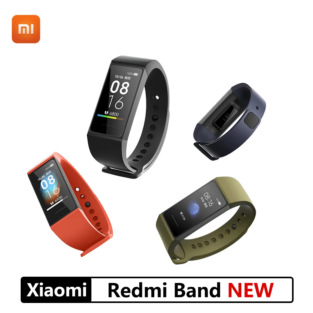 New Xiaomi Redmi Band Smart Wristband Fitness Bracelet Multiple Face 1.08" Color Touch Screen Music Control Heart Rate
New Xiaomi Redmi Band Smart Wristband Fitness Bracelet Multiple Face 1.08" Color Touch Screen Music Control Heart Rate